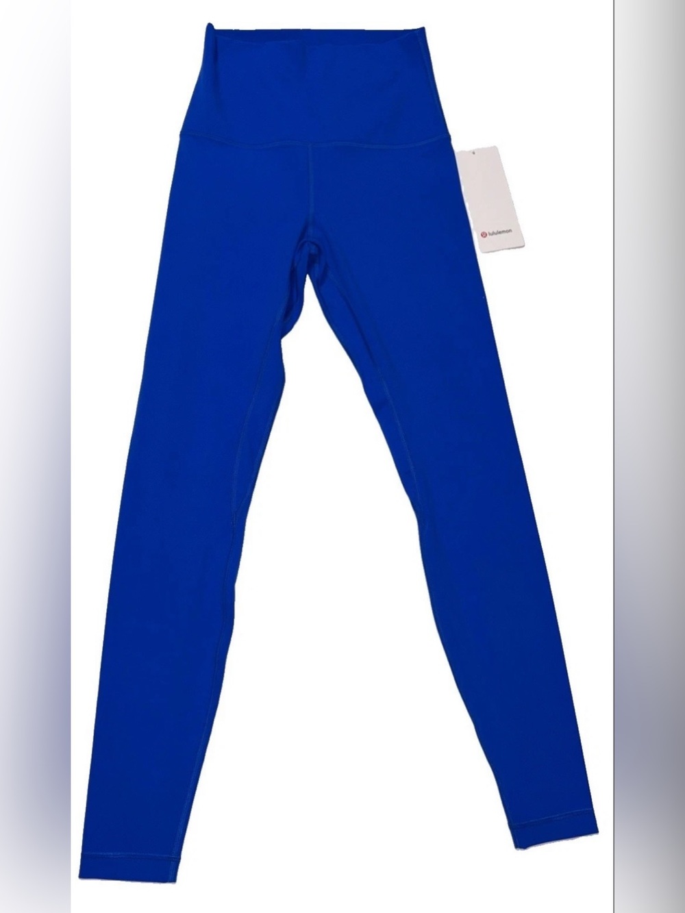 NWT LULULEMON SIZE 6 ALIGN SUPER HIGH RISE 28”L PANT AUTHENTIC CERULEAN BLUE - Picture 2 of 15